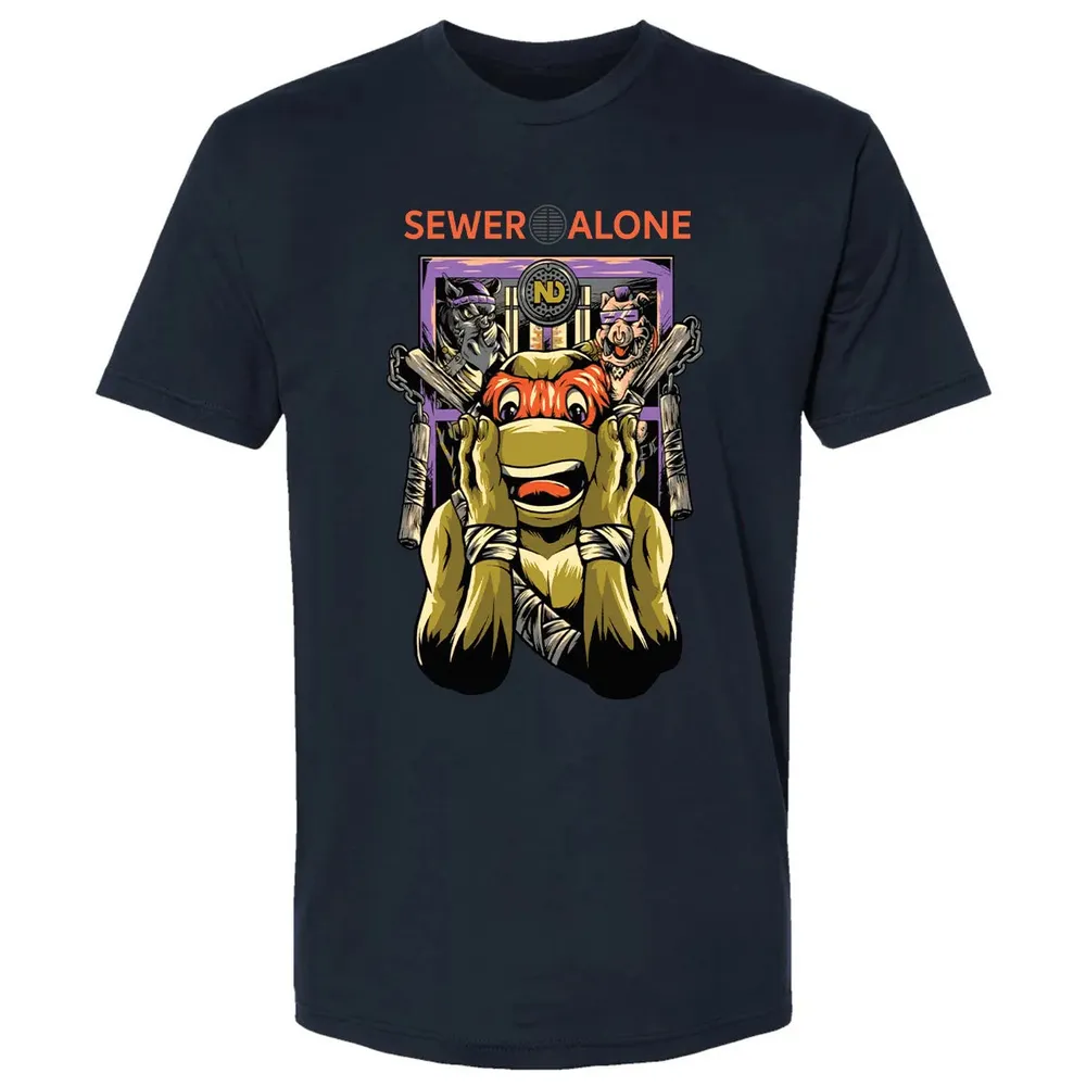 Sewer Alone Premium Unisex T-shirt - 2