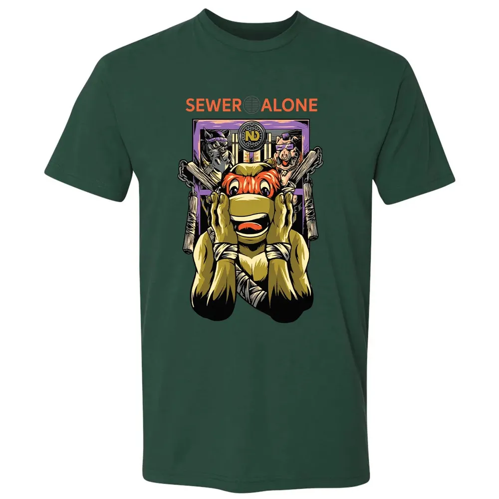 Sewer Alone Premium Unisex T-shirt - 12