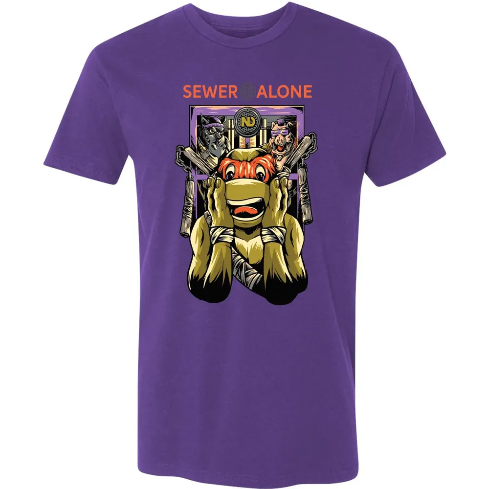 Sewer Alone Premium Unisex T-shirt - 7
