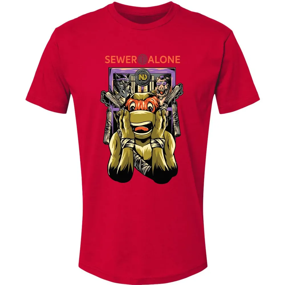 Sewer Alone Premium Unisex T-shirt - 6