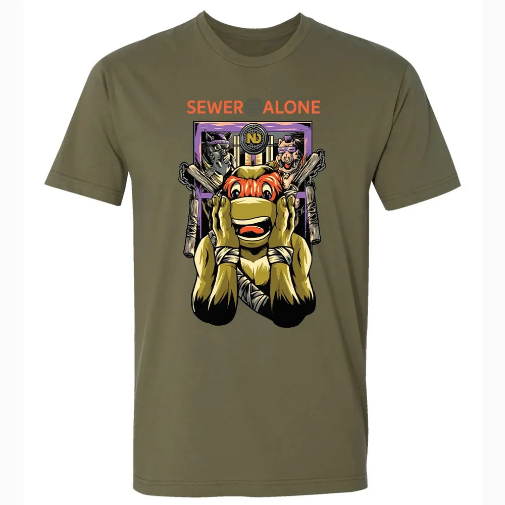 Sewer Alone Premium Unisex T-shirt - 5
