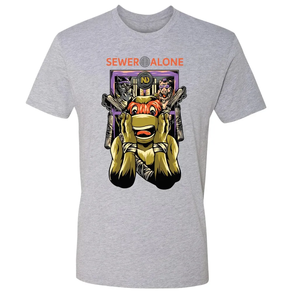 Sewer Alone Premium Unisex T-shirt - 9