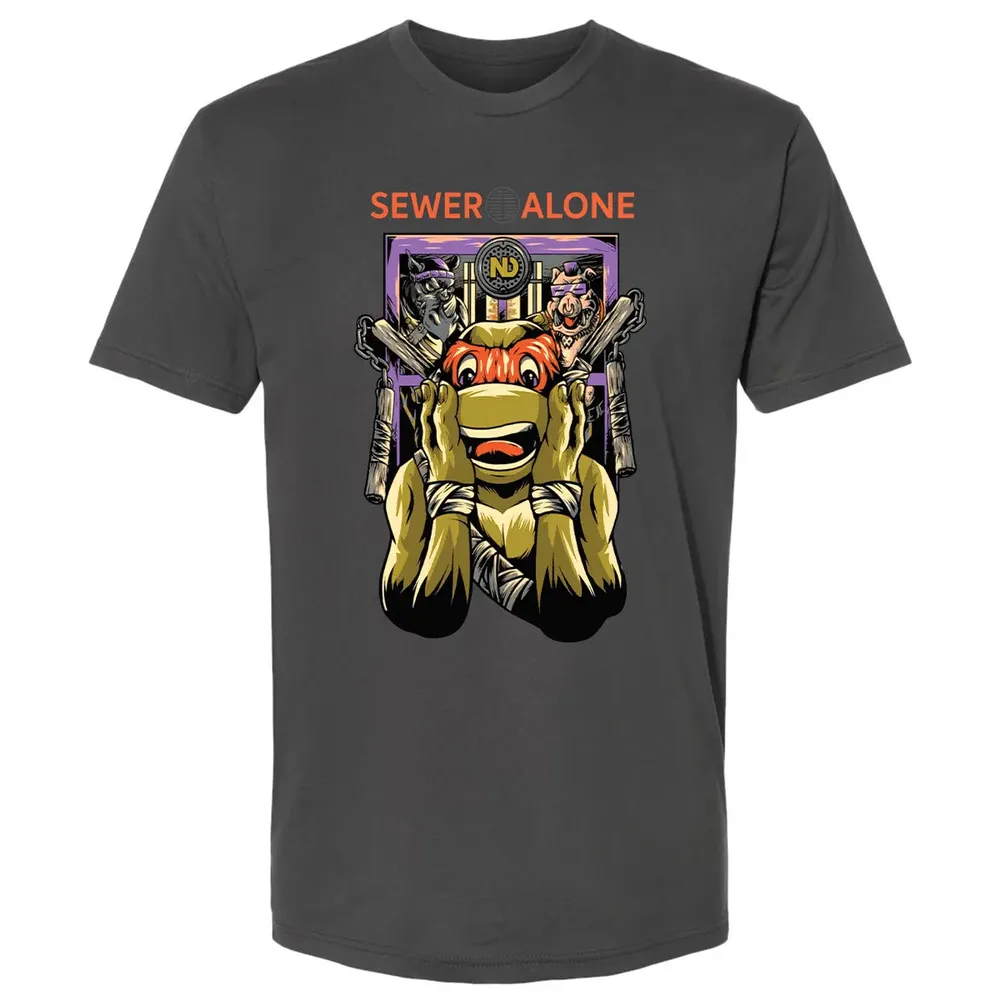 Sewer Alone Premium Unisex T-shirt - 8