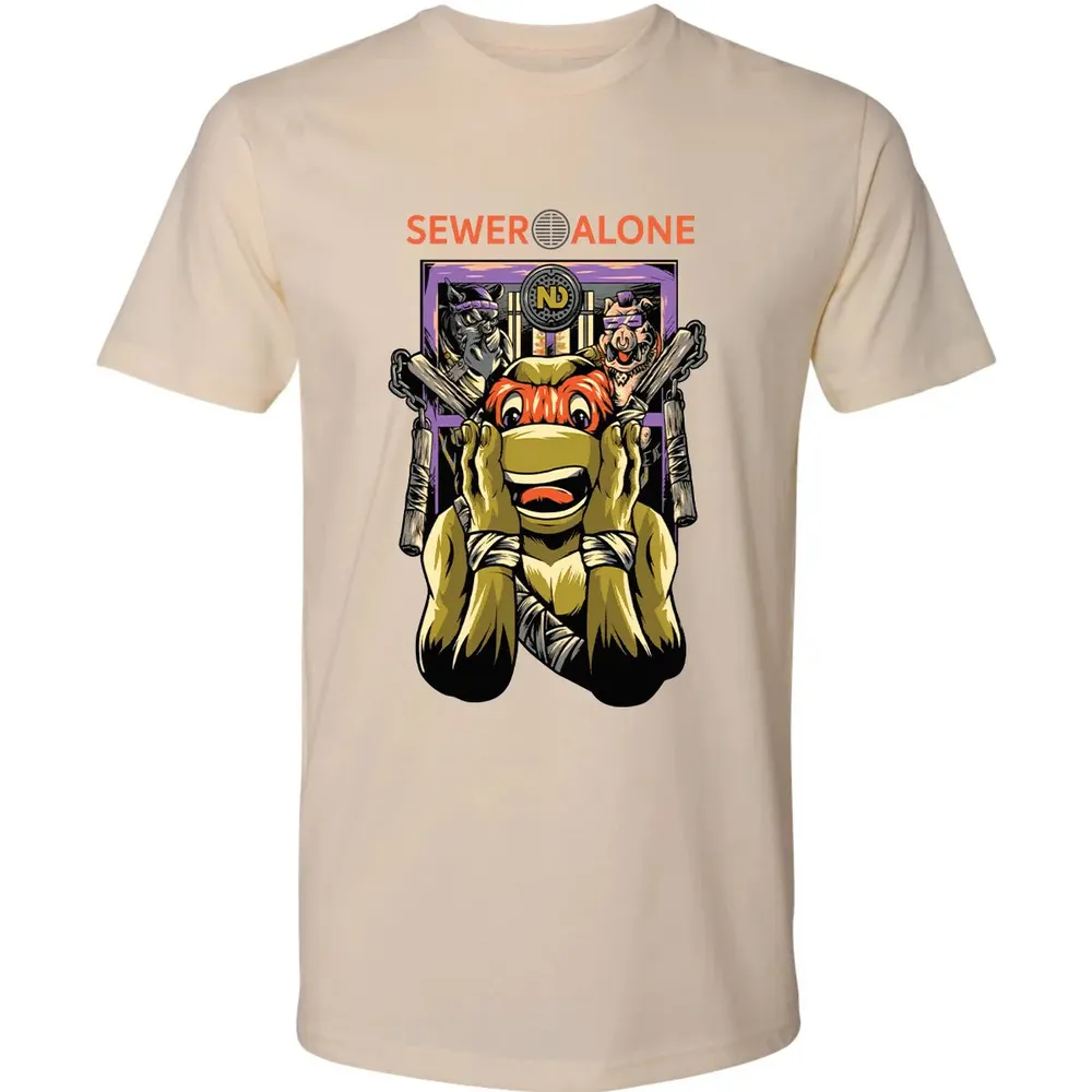 Sewer Alone Premium Unisex T-shirt - 13