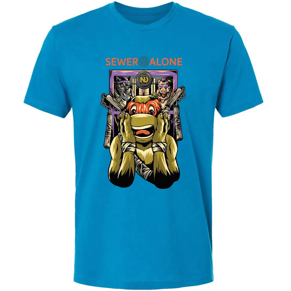 Sewer Alone Premium Unisex T-shirt - 15