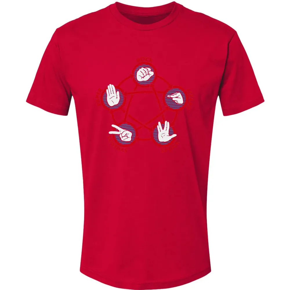Rock Paper Scissors Lizard Spock Premium Unisex T-shirt - 6