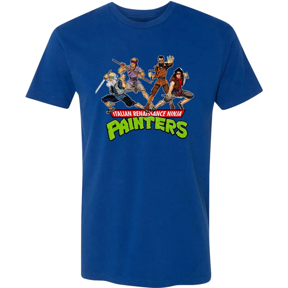 Italian Renaissance Ninja Painter Premium Unisex T-shirt - 10