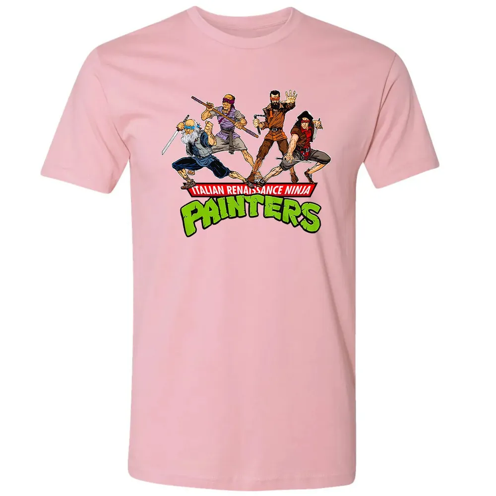 Italian Renaissance Ninja Painter Premium Unisex T-shirt - 3