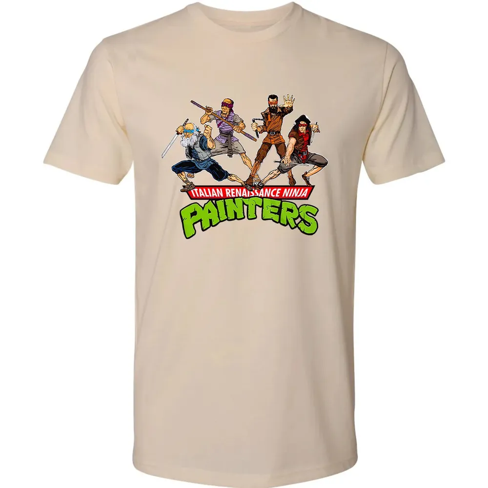 Italian Renaissance Ninja Painter Premium Unisex T-shirt - 13