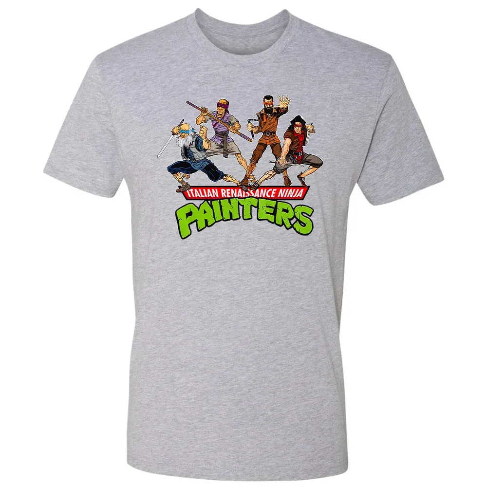 Italian Renaissance Ninja Painter Premium Unisex T-shirt - 9