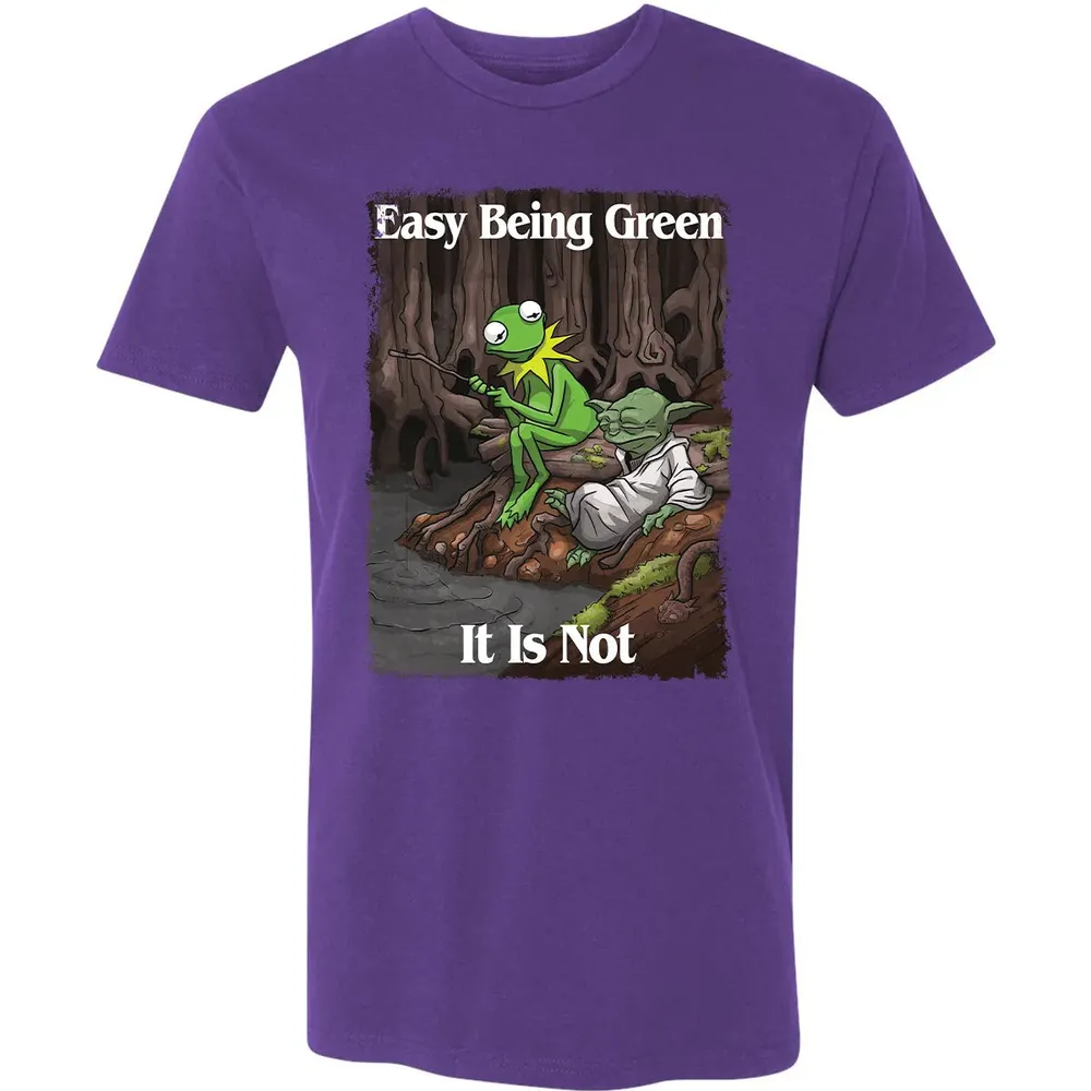 Easy Being Green It Is Not Premium Unisex T-shirt - 7