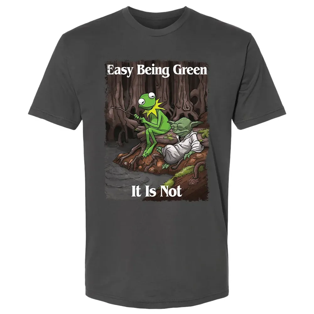 Easy Being Green It Is Not Premium Unisex T-shirt - 8