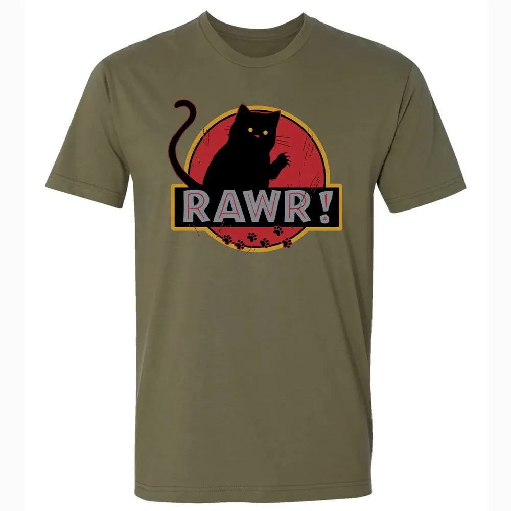 Cat Rawr Premium Unisex T-shirt - 5