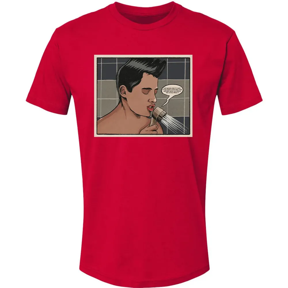 Life Move Pretty Fast Premium Unisex T-shirt - 6