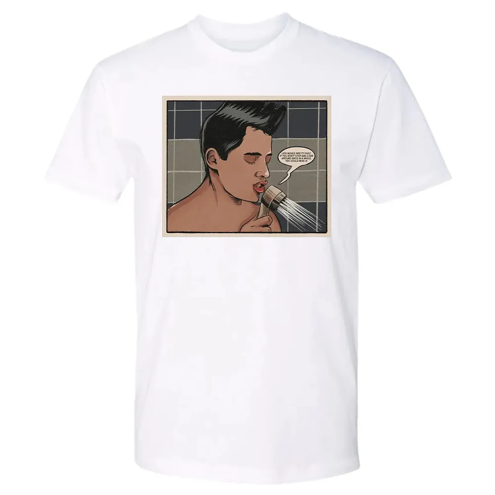 Life Move Pretty Fast Premium Unisex T-shirt - 4
