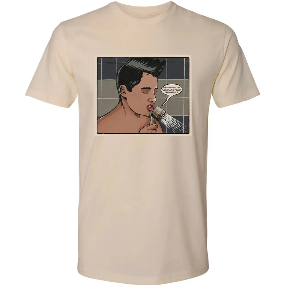 Life Move Pretty Fast Premium Unisex T-shirt - 13