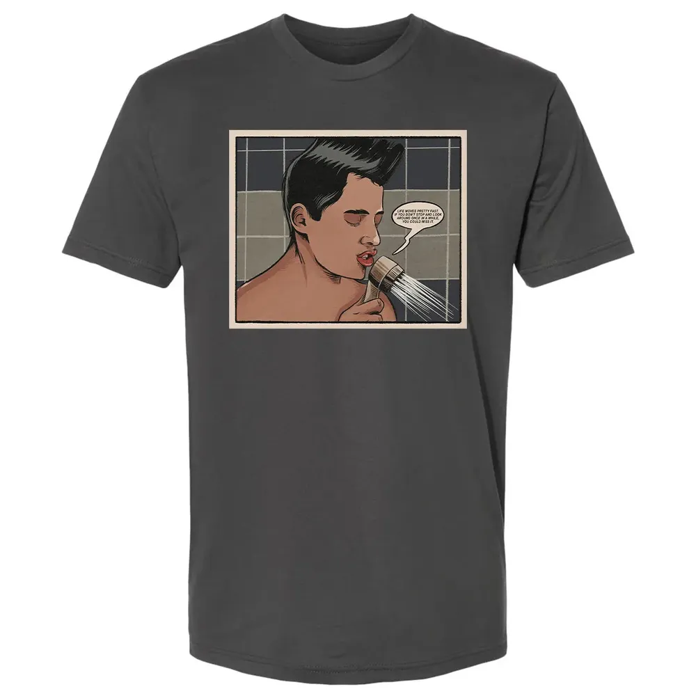 Life Move Pretty Fast Premium Unisex T-shirt - 8