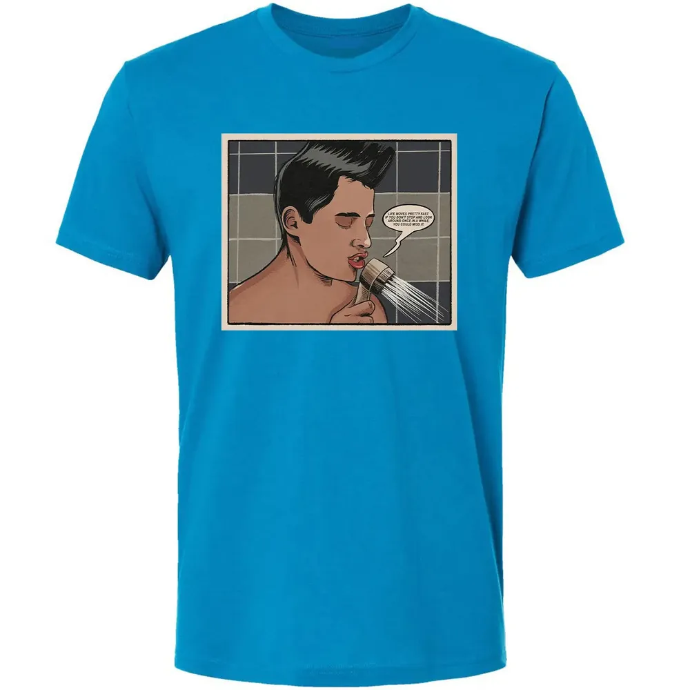 Life Move Pretty Fast Premium Unisex T-shirt - 15