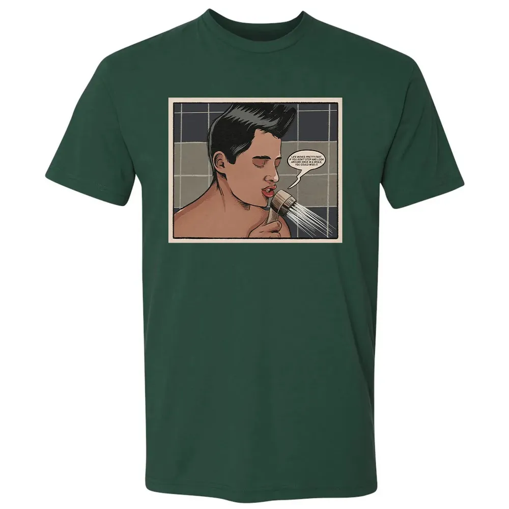 Life Move Pretty Fast Premium Unisex T-shirt - 12