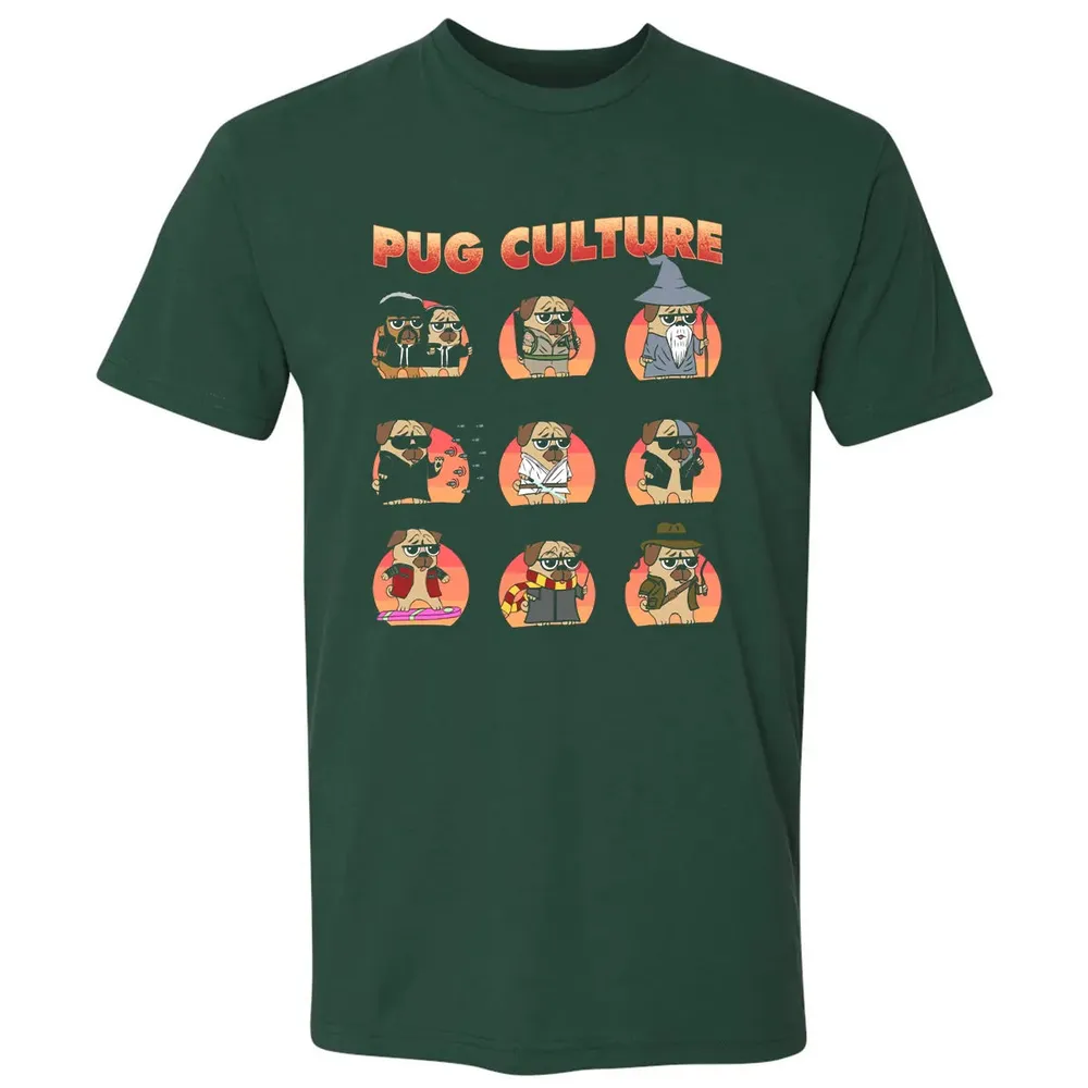 Pug Culture Premium Unisex T-shirt - 12
