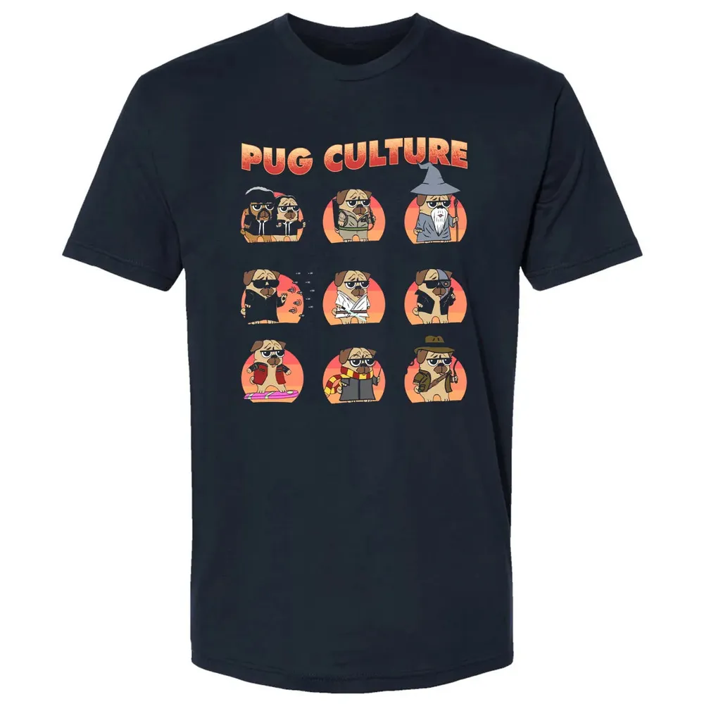Pug Culture Premium Unisex T-shirt - 2