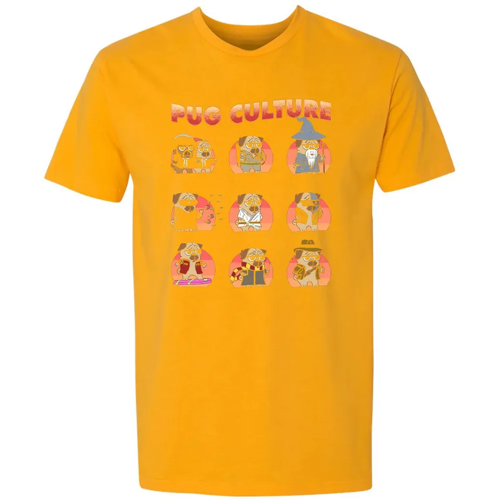 Pug Culture Premium Unisex T-shirt - 11