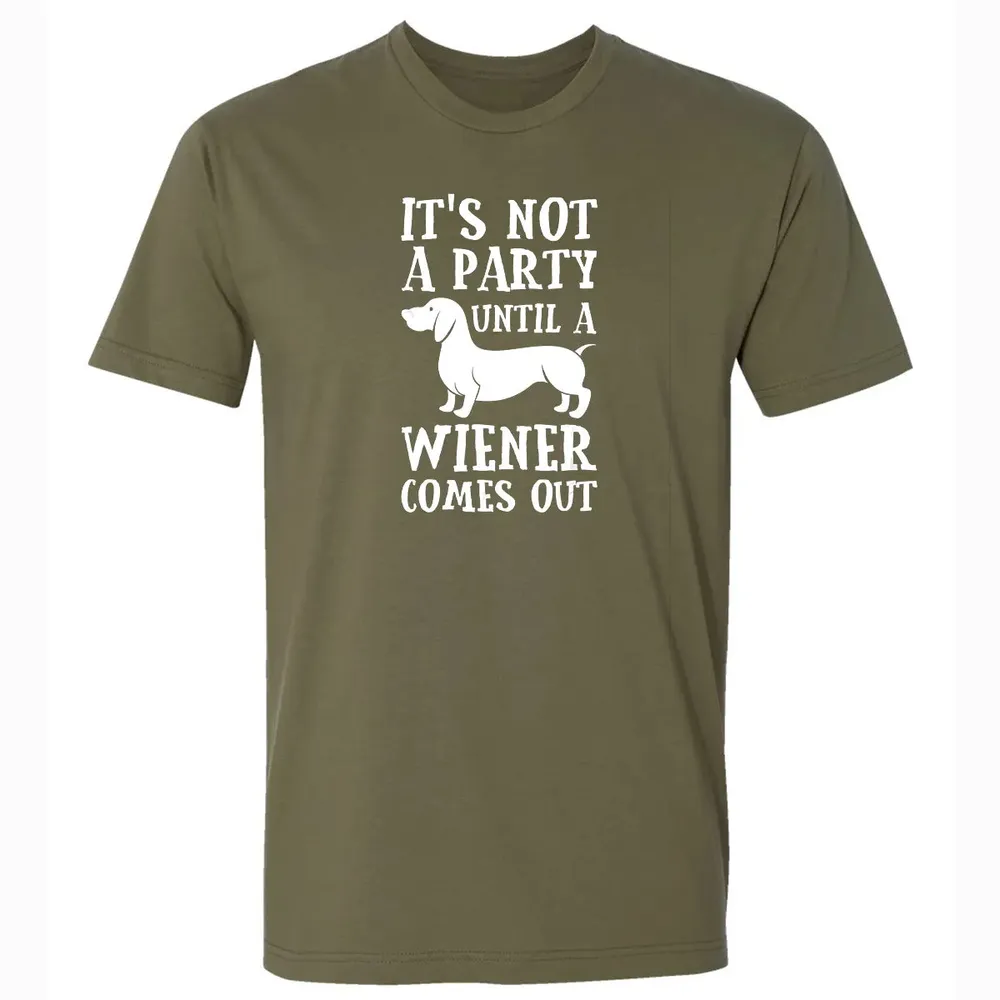 Dachshund Weiner Dog  Funny Gift Premium Unisex T-shirt - 5