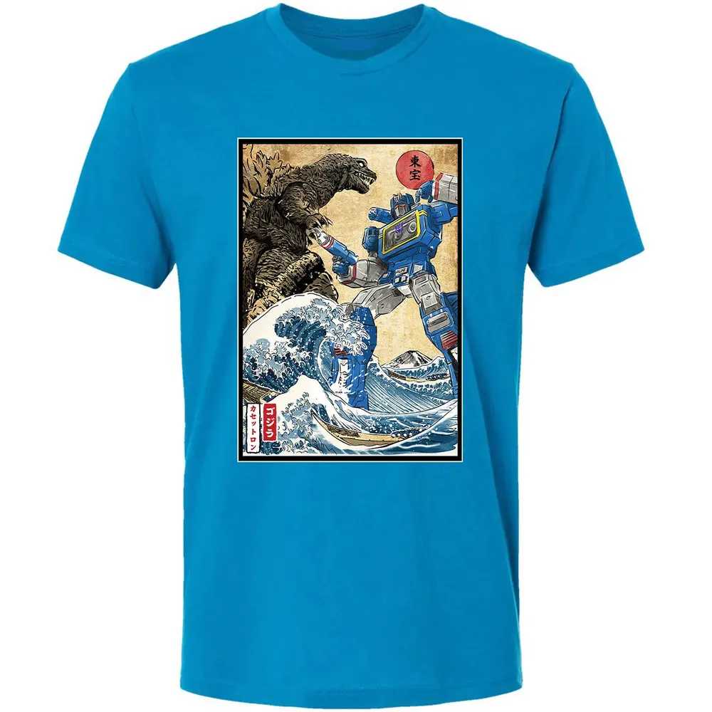 King of the Monsters vs Soundwave Premium Unisex T-shirt - 15