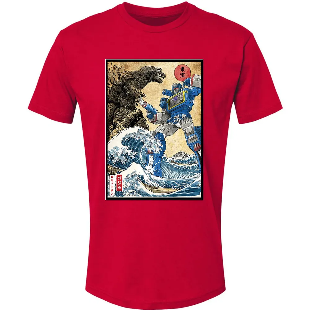 King of the Monsters vs Soundwave Premium Unisex T-shirt - 6
