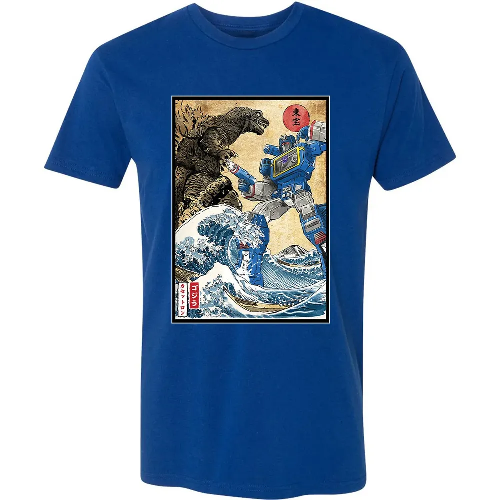 King of the Monsters vs Soundwave Premium Unisex T-shirt - 10