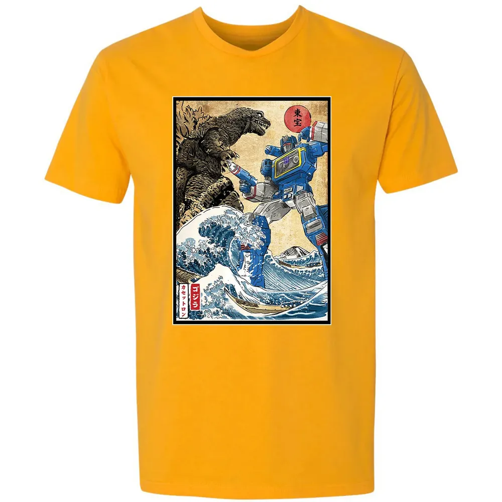 King of the Monsters vs Soundwave Premium Unisex T-shirt - 11