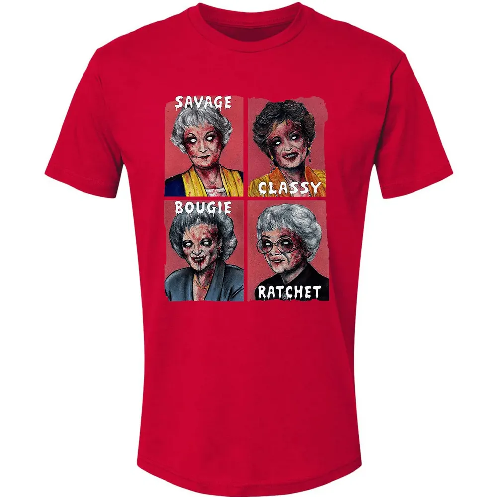 Savage. Classy. Bougie. Ratchet. Premium Unisex T-shirt - 6