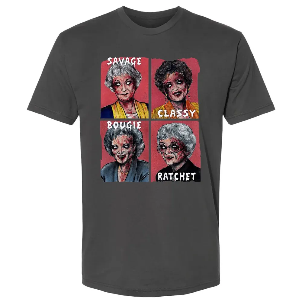 Savage. Classy. Bougie. Ratchet. Premium Unisex T-shirt - 8