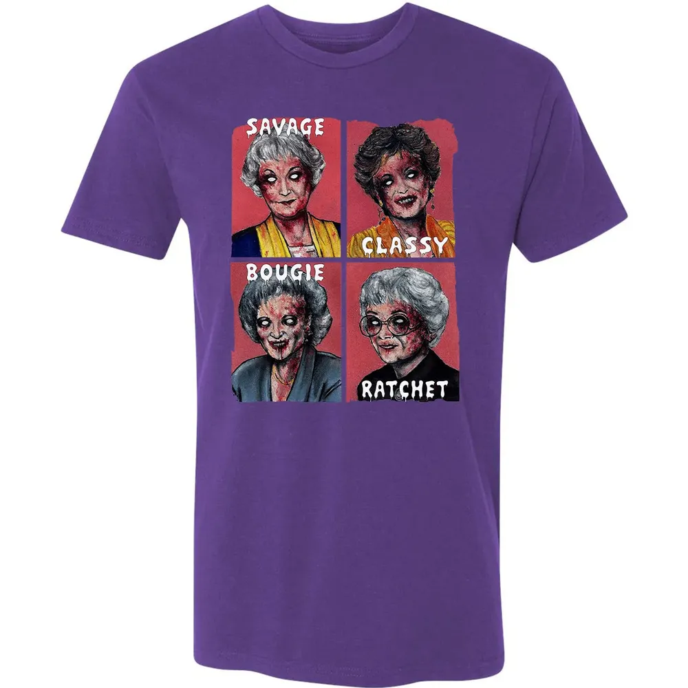Savage. Classy. Bougie. Ratchet. Premium Unisex T-shirt - 7