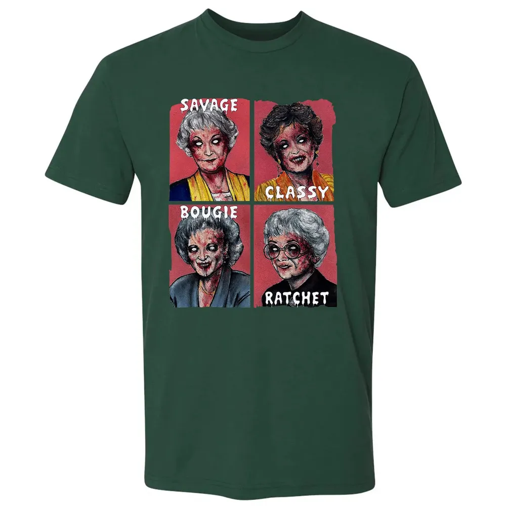 Savage. Classy. Bougie. Ratchet. Premium Unisex T-shirt - 12
