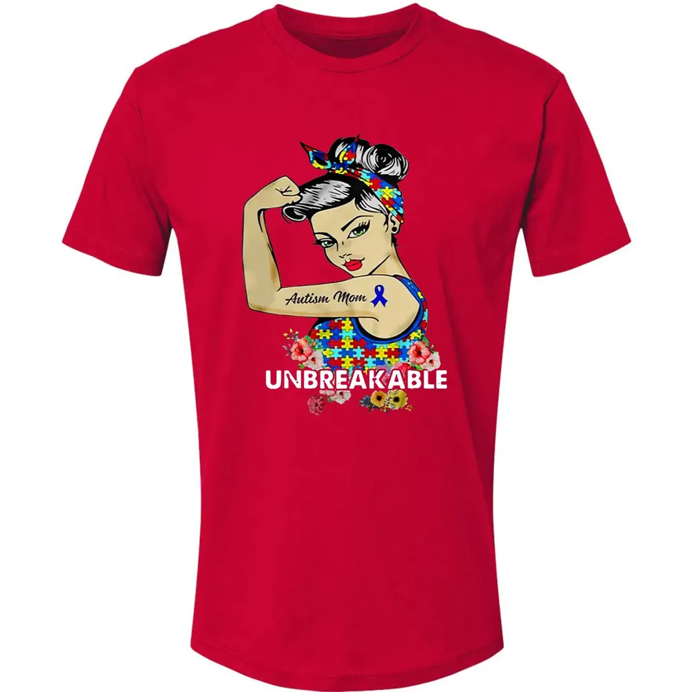 Autism Mom - Unbreakable Premium Unisex T-shirt - 6