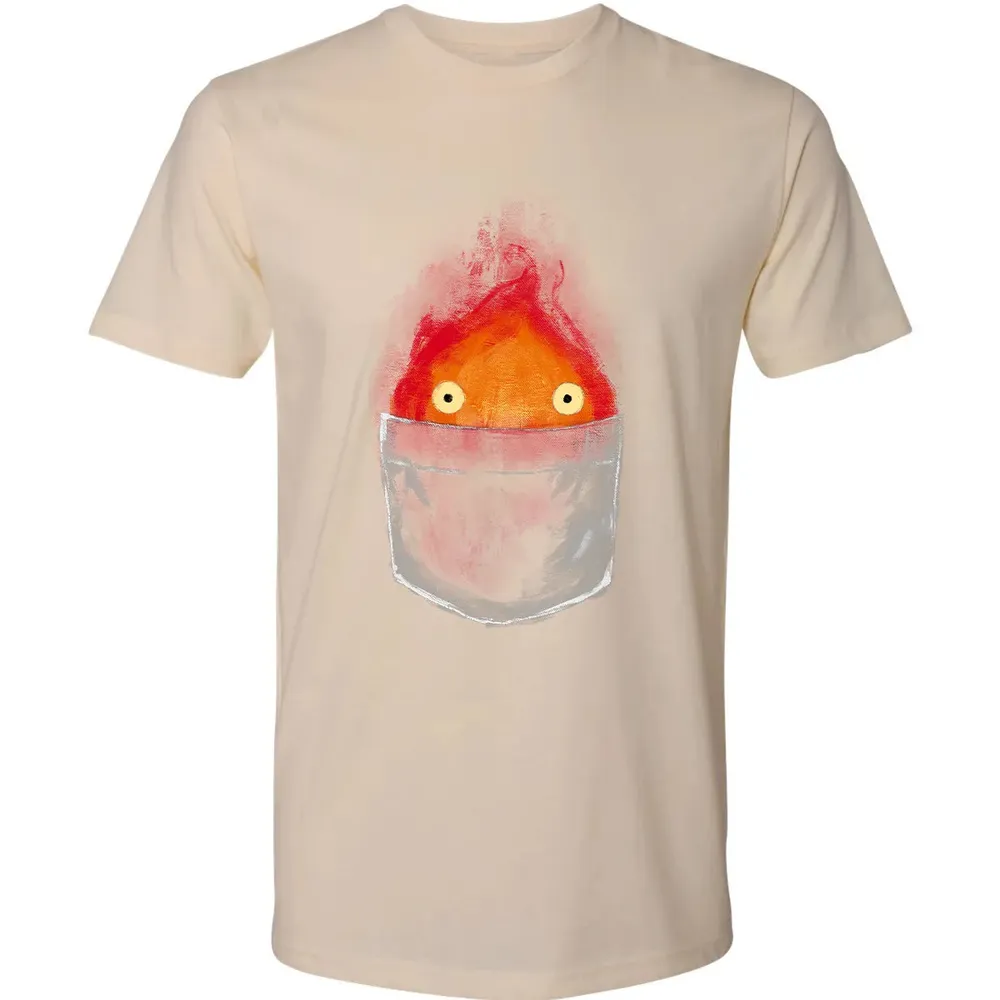 Calcifer in pocket Premium Unisex T-shirt - 13