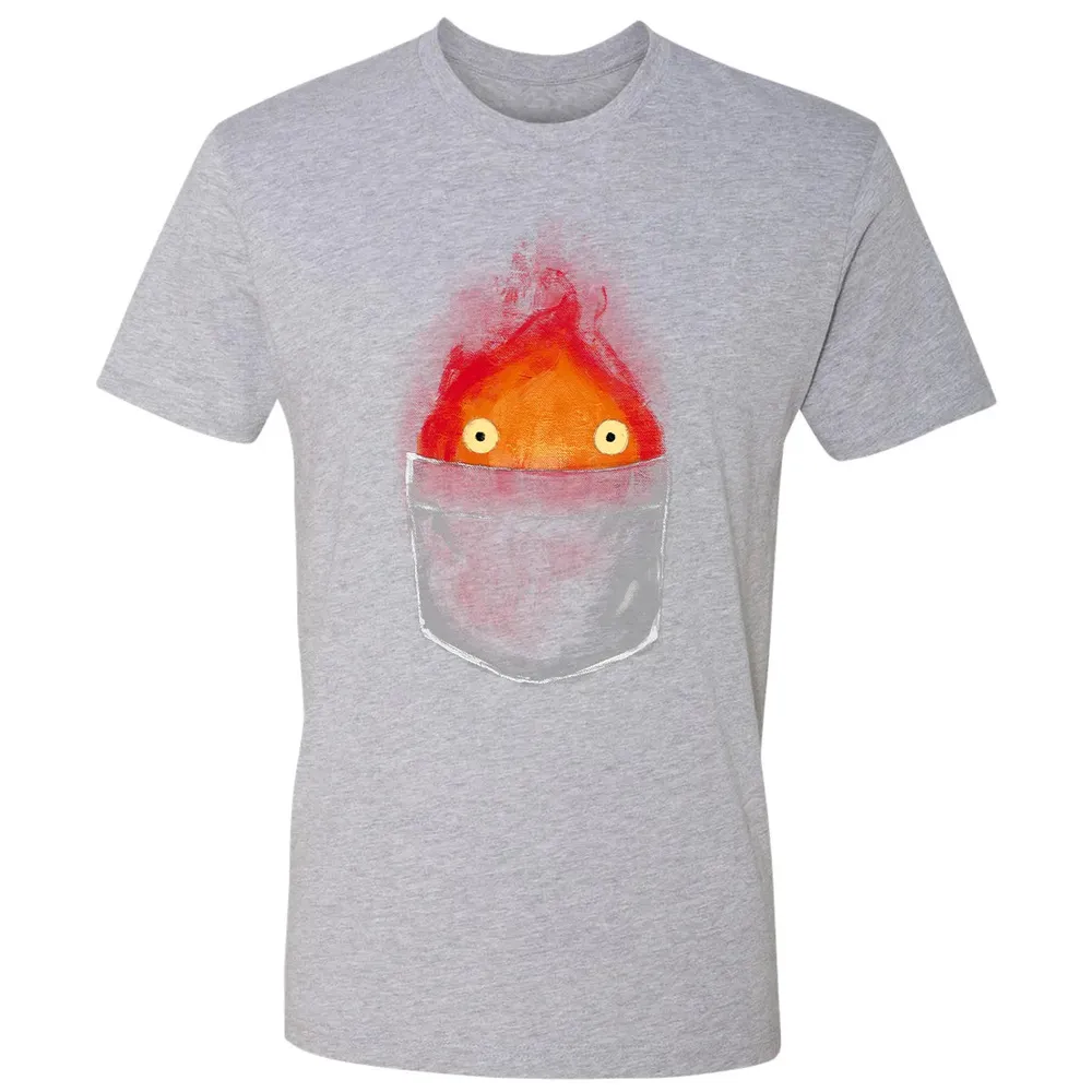 Calcifer in pocket Premium Unisex T-shirt - 9