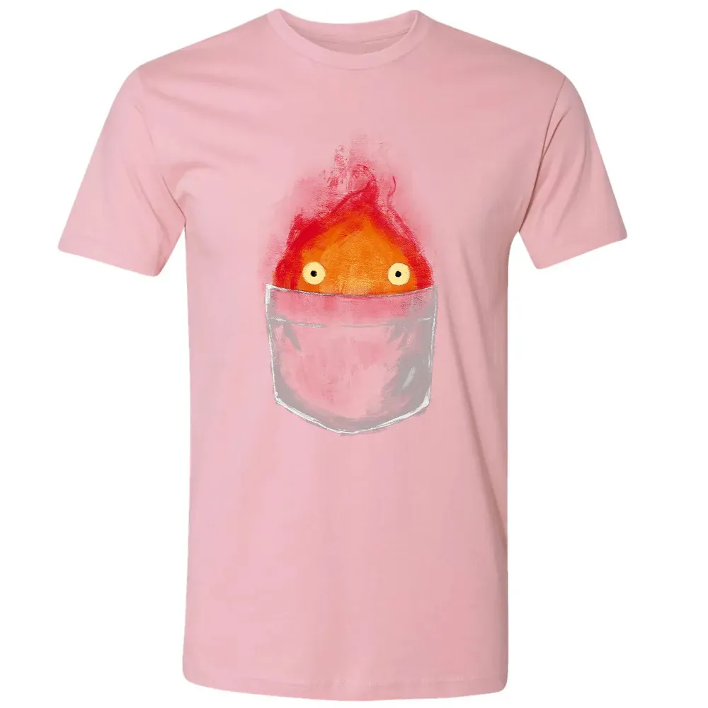 Calcifer in pocket Premium Unisex T-shirt - 3