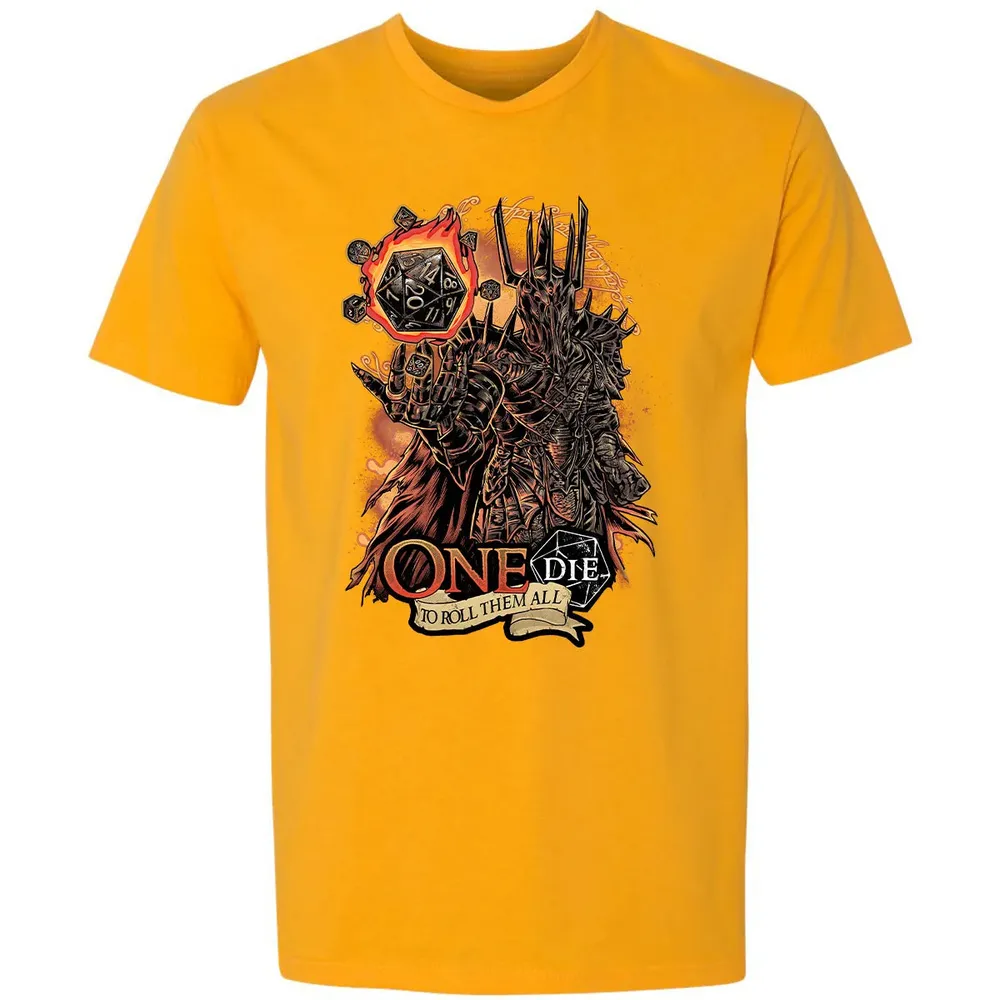One Dice To Roll Them All Premium Unisex T-shirt - 11
