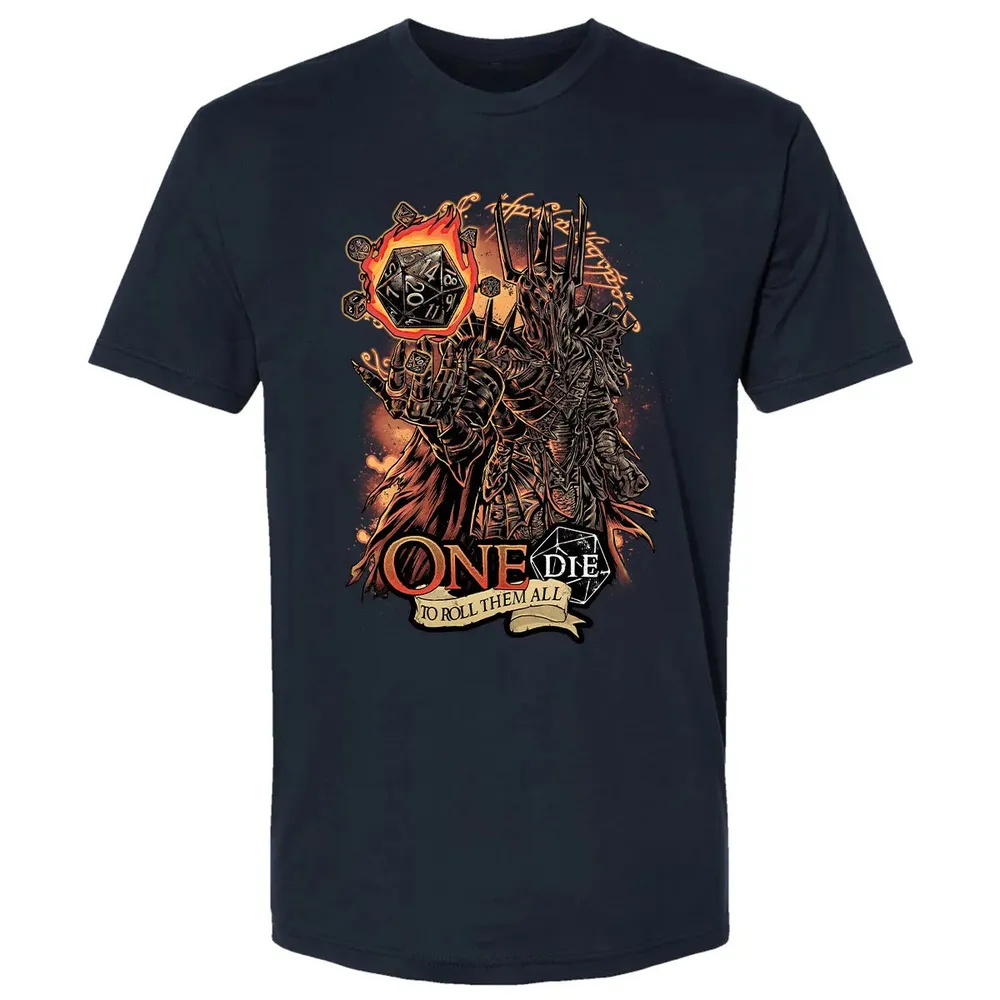 One Dice To Roll Them All Premium Unisex T-shirt - 2