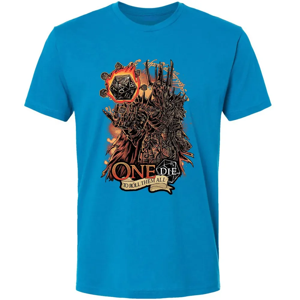 One Dice To Roll Them All Premium Unisex T-shirt - 15