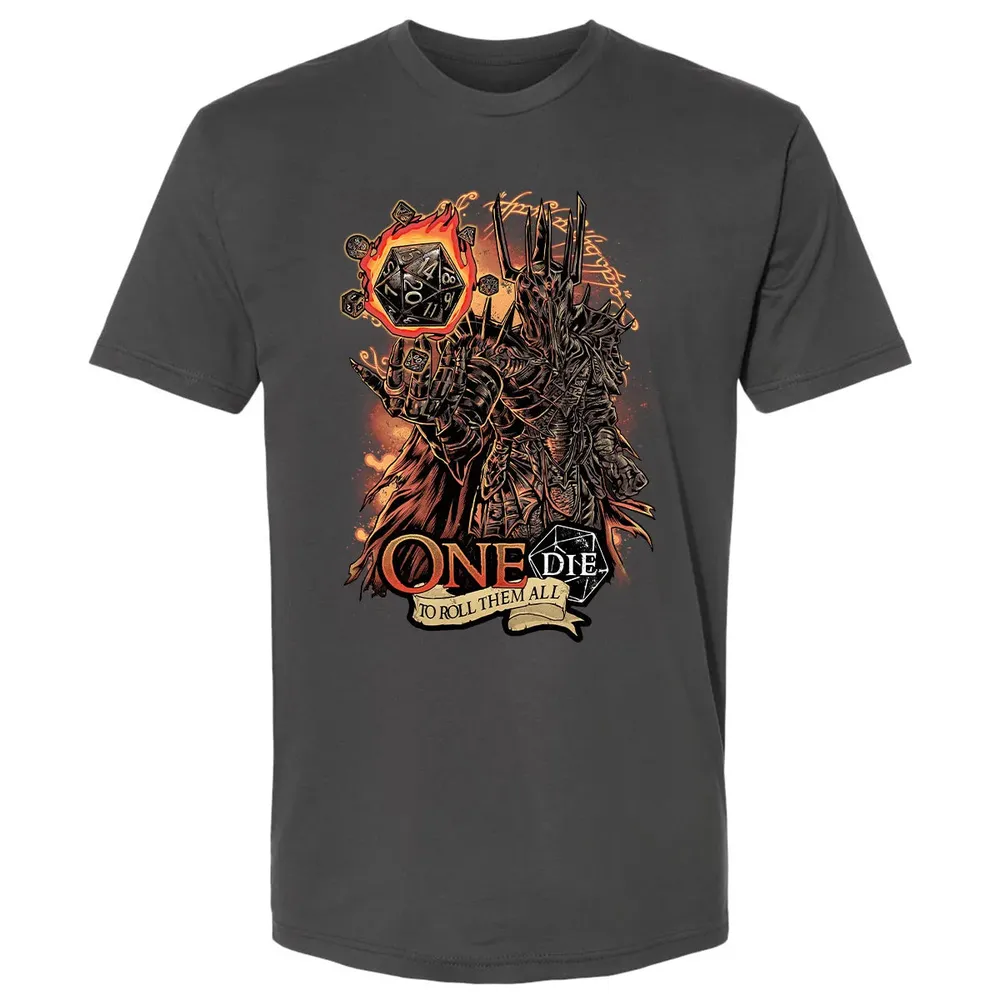 One Dice To Roll Them All Premium Unisex T-shirt - 8