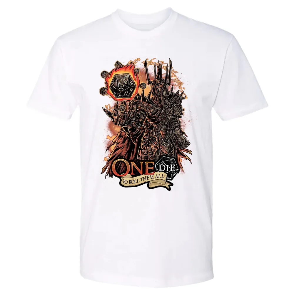 One Dice To Roll Them All Premium Unisex T-shirt - 4