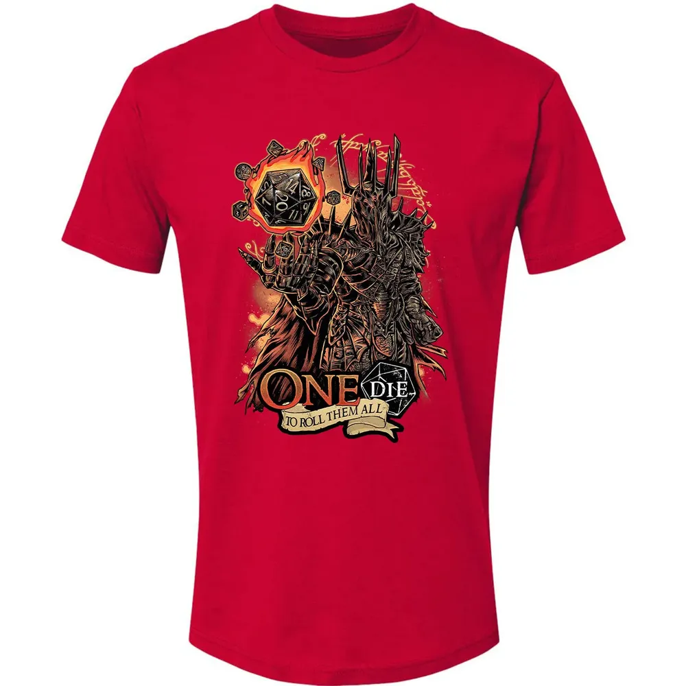 One Dice To Roll Them All Premium Unisex T-shirt - 6