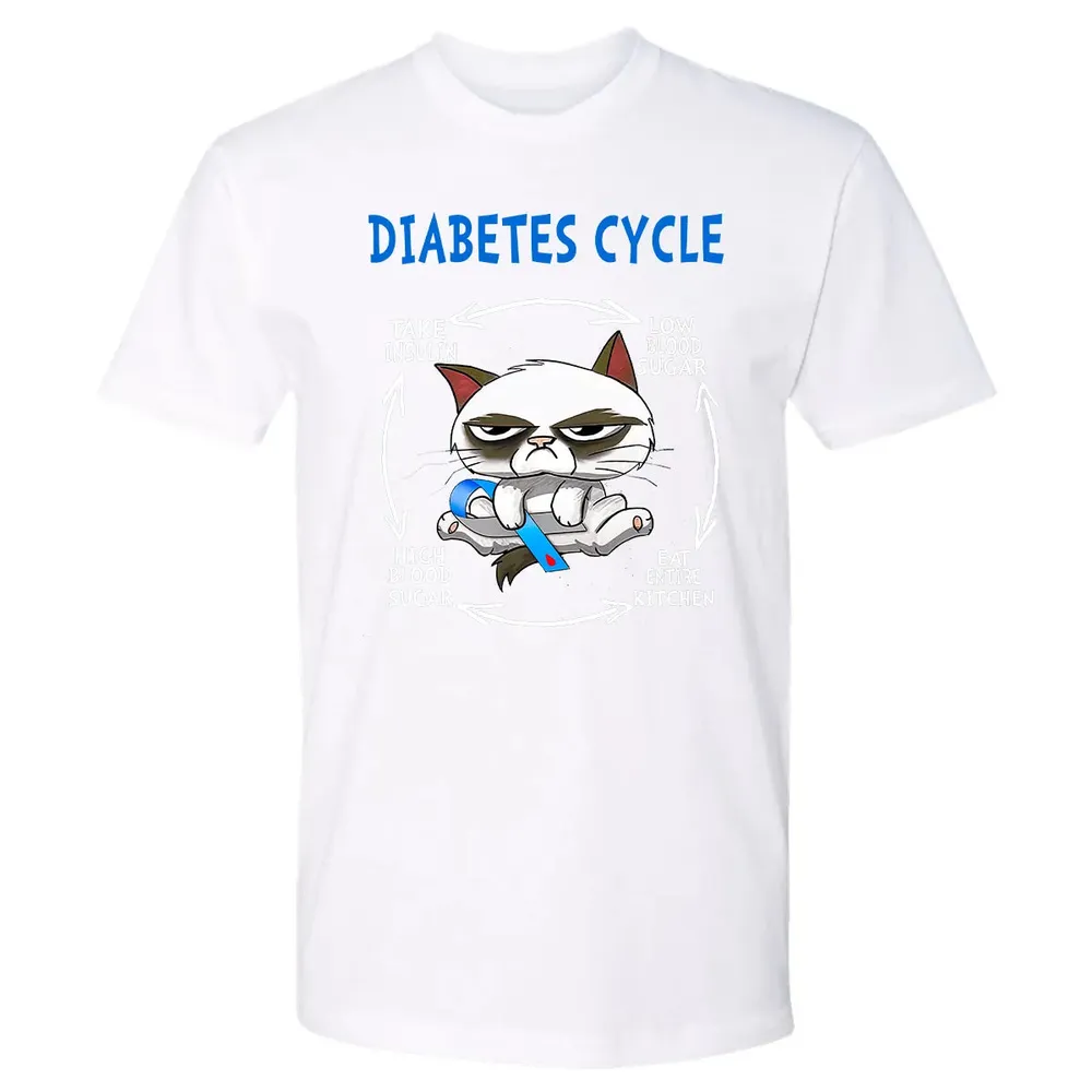 Diabetes Cycle Premium Unisex T-shirt - 4