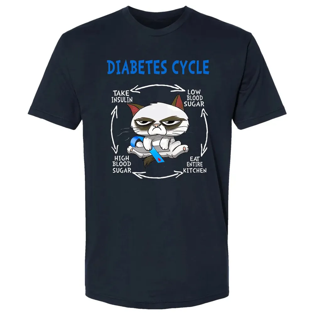 Diabetes Cycle Premium Unisex T-shirt - 2