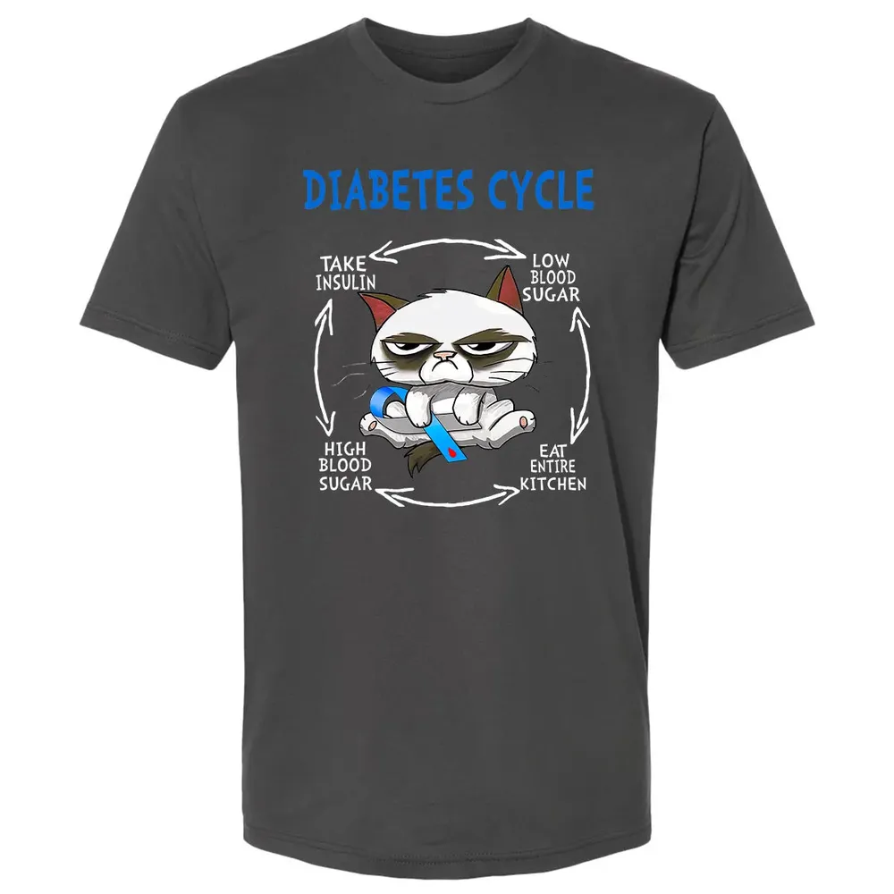 Diabetes Cycle Premium Unisex T-shirt - 8