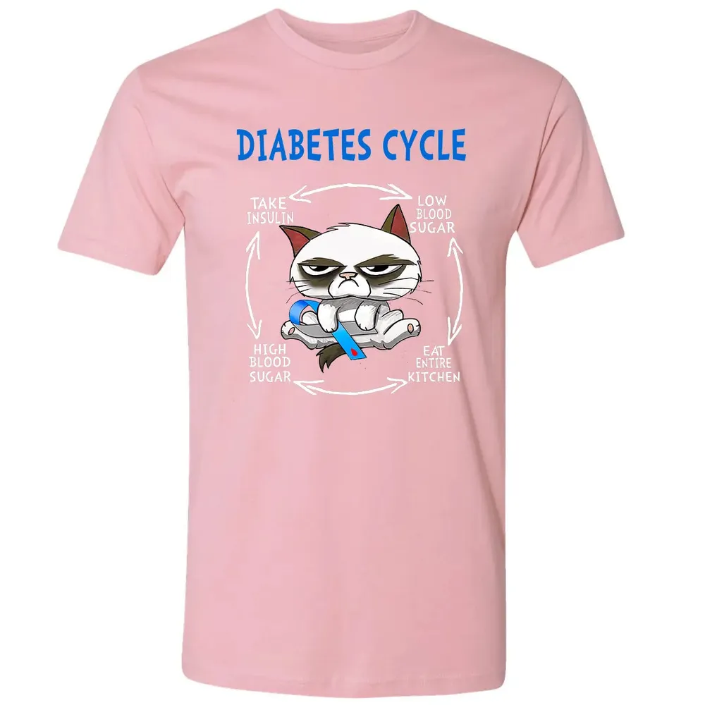 Diabetes Cycle Premium Unisex T-shirt - 3
