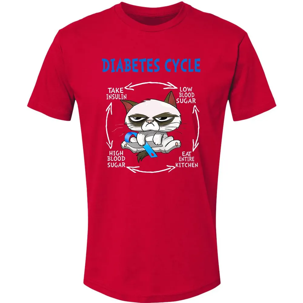 Diabetes Cycle Premium Unisex T-shirt - 6